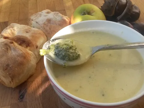 "Cheddar broccoli" juha kao Panera i Mimi's biscuits