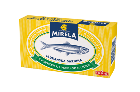 Mirela sardina s povrćem u umaku od rajčice