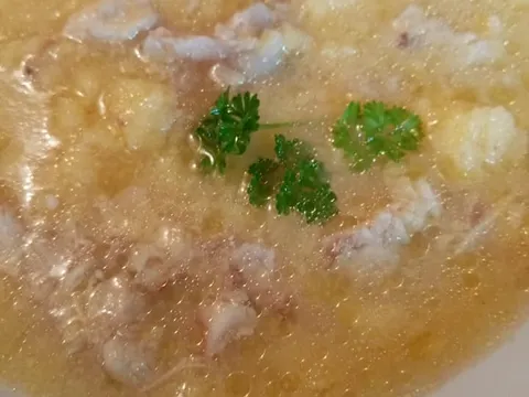 Pileća juha s palentom