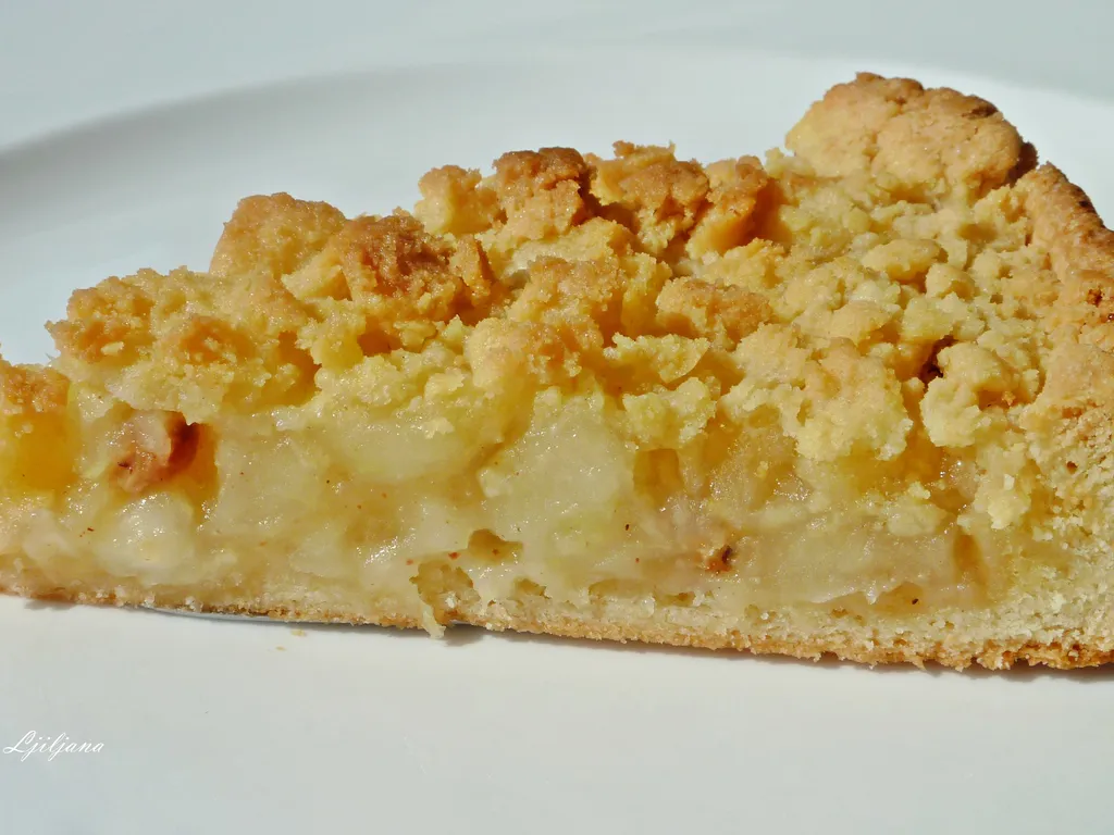 Apple crumble pie / mrvičasta pita od jabuka