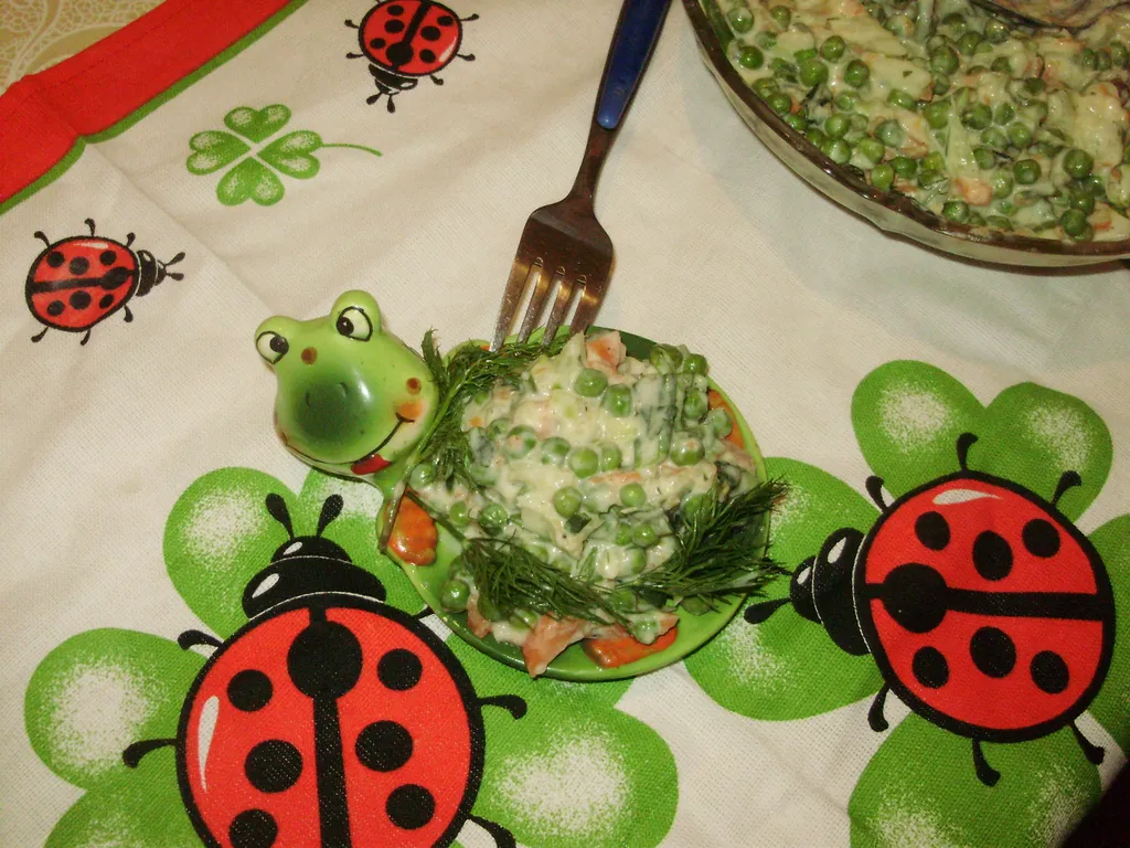 Salata od graška i karfiola