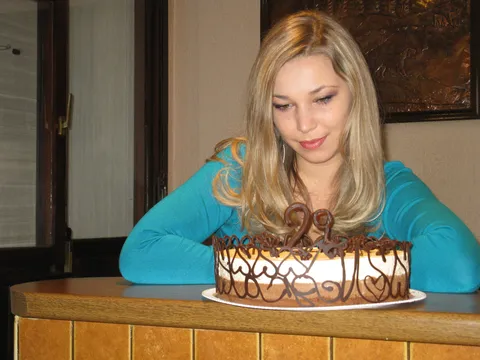 Rođendanska fotka, rođendanska torta :)