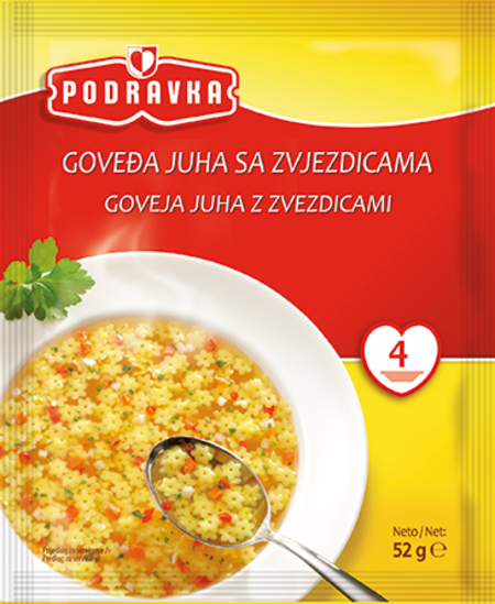 Goveja juha z zvezdicami