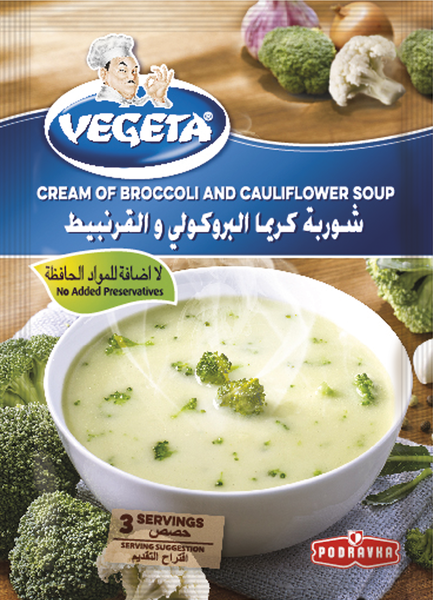 Vegeta Cream of Broccoli and Cauliflower Soup