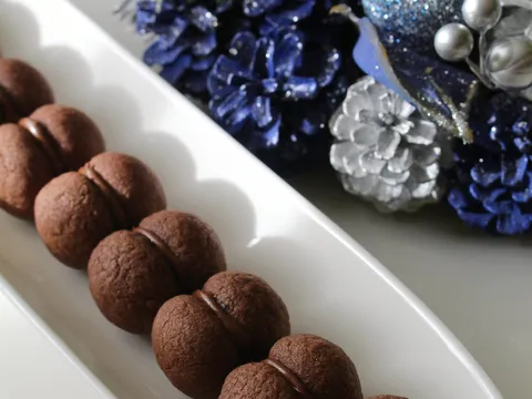 'Baci di dama' od čokolade by tracy