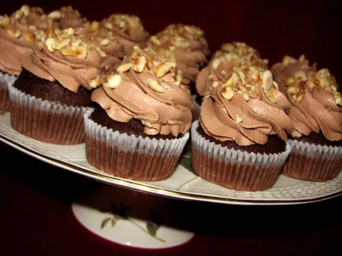 Ferrero cupcakes