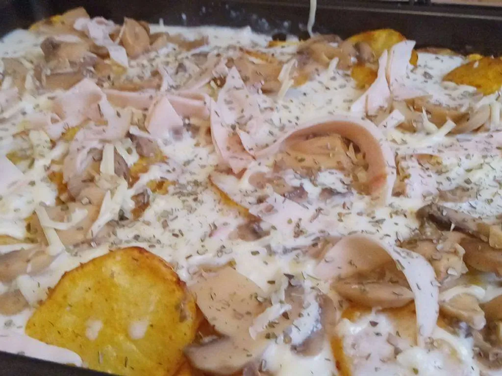 Pečeni krumpiri u bešamelu