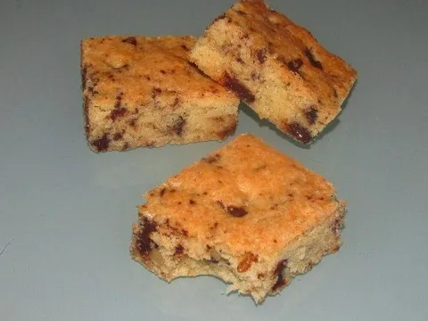 Chocolate Chip Cookie Slices