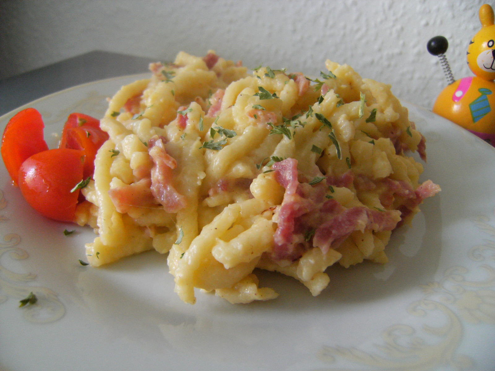 Spätzle carbonara - Coolinarika