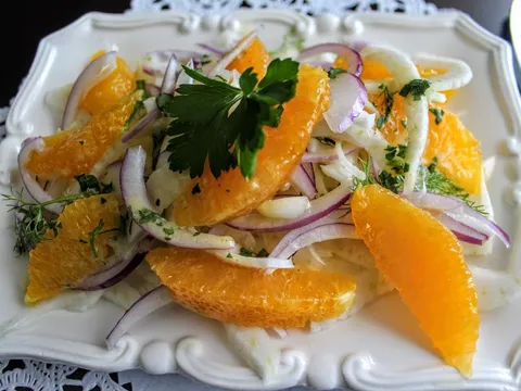Komorač i  pomorandža salata