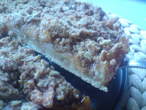 apple crumble pie..