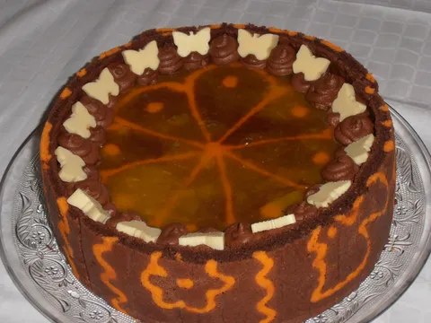 Mousse torta s čokoladom i narančom