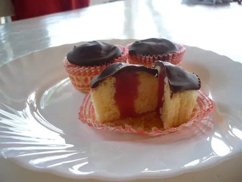 Jaffa cupcakes