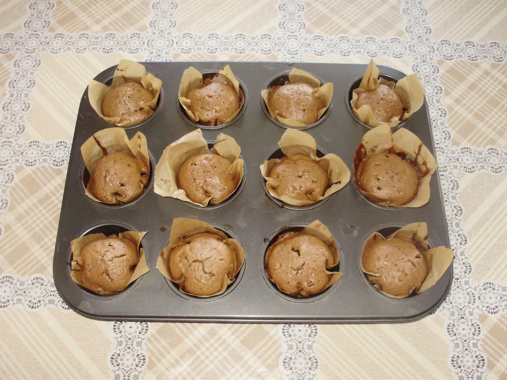 Čokoladni muffini s nutellom