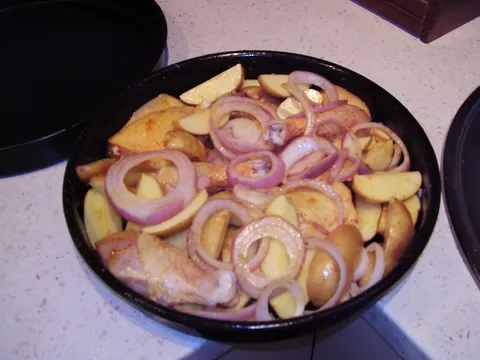 Piletina sa krumpirom iz rola