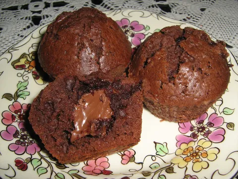 čokoladno čokoladni muffini