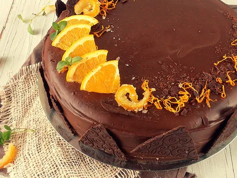 Torta s čokoladom narančom i nutella kremom