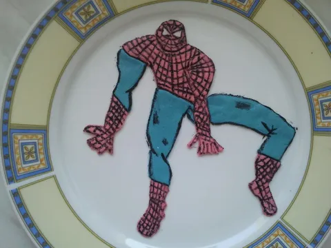Spiderman od fondana