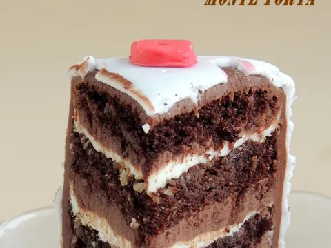 Monte torta-Presjek
