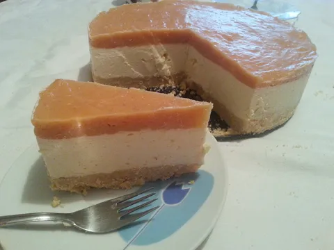 Peach Cheesecake by Mily :)