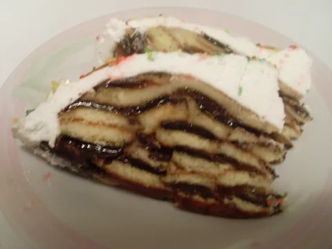 A evo i presjeka Jaffa torte :)