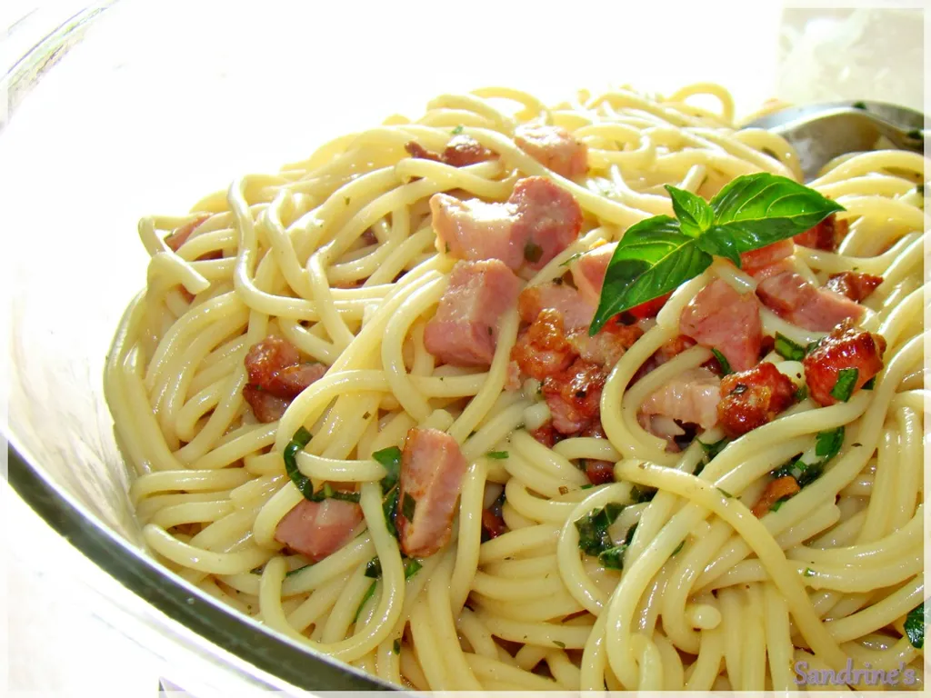Spaghetti alla carbonara - Lazio style