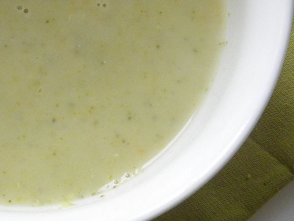 Krem juha od čičoke, brokule, mrkve i luka