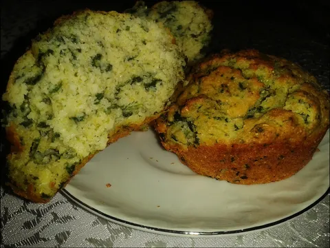 Slane muffine (Muffine sa špinatom)