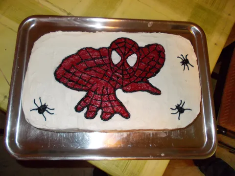 spiderman torta