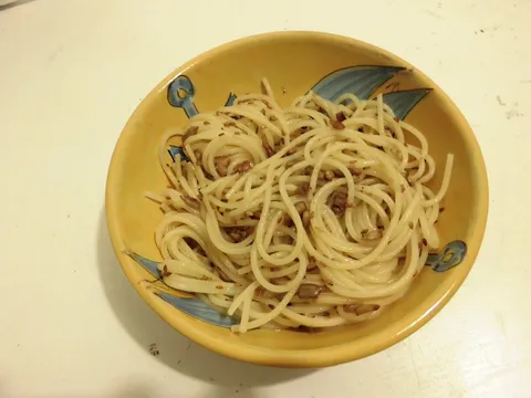 Toasted sesame spaghetti