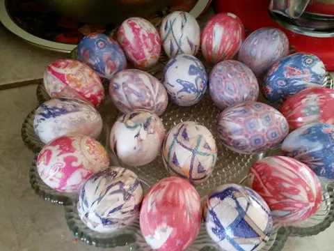 Uskrsnja jaja u svili