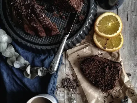 Kuglof od čokolade i naranče