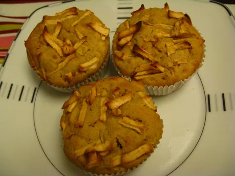 muffini s jabukama, cimetom i stevijom