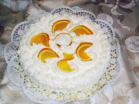 Voćna torta od naranče i oraha