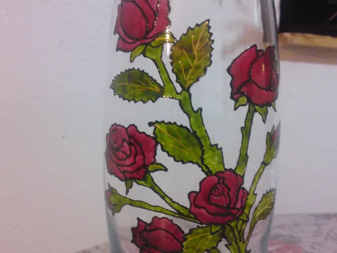 oslikana vaza