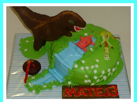 Dinosaur torta:)