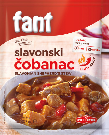 Fant hot Slavonian shepher's stew