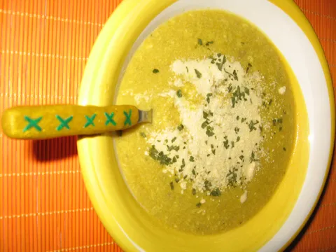 Krem-juha od poriluka i mrkve