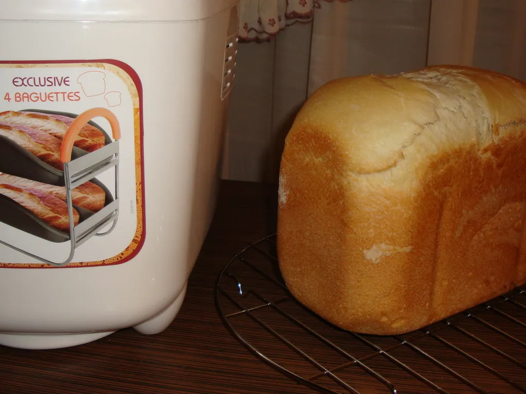 Osnovni hleb sa vodom iz mini-pekarice (Beli hleb)