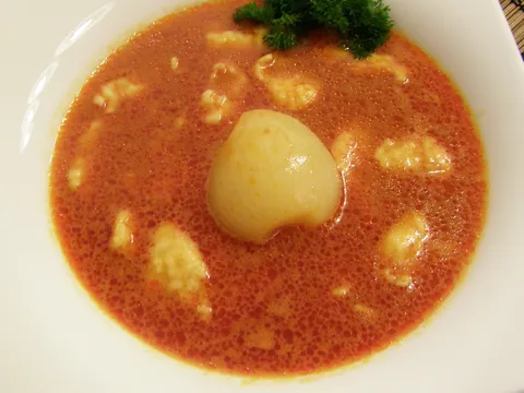 Obicna paradajz juha sa zlicnjacima