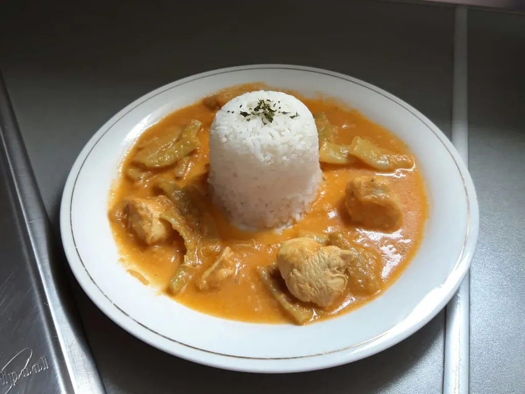 Improvizirani curry od piletine i mahuna