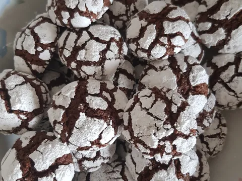 Chocolate crinkles - raspukanci