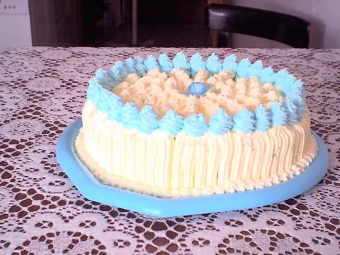 Plavo žuta torta:!!!!!