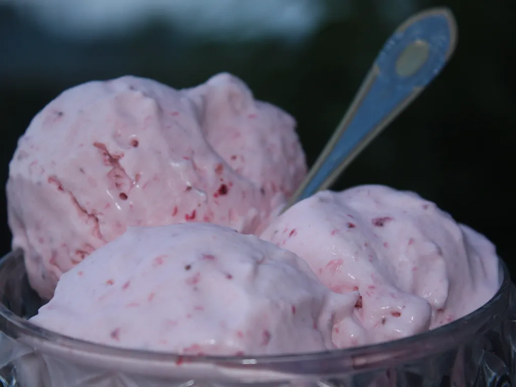 Kremasti sladoled od jagode samo od 3 sastojka