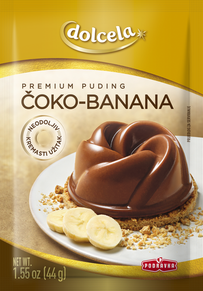 Premium puding čoko - banana