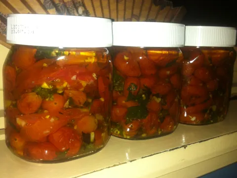 Pečene male rajčice - za zimu!