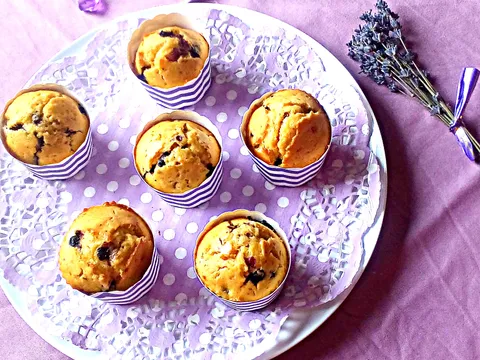 Muffini sa borovnicama i naranđom