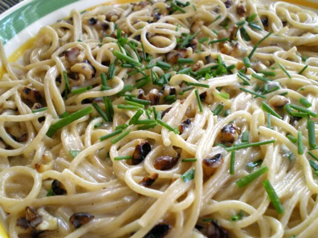 Špageti s gorgonzolom (za ljenčine)