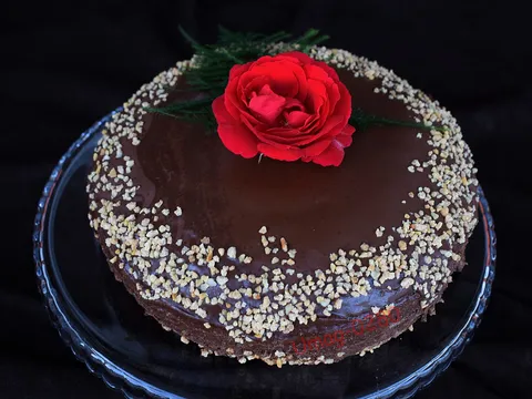 Moja rođendanska - Hjerte i njena Cokoladna torta s orasima