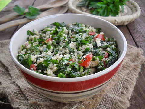 Tabbouleh - salata od peršuna i kus-kusa